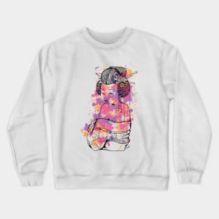 Oriental Girl Crewneck Sweatshirt